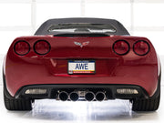 AWE Tuning 09-13 Chevrolet Corvette 6.2L Touring Edition Axle-Back Exhaust w/ Chrome Silver Tips AWE Tuning Axle Back