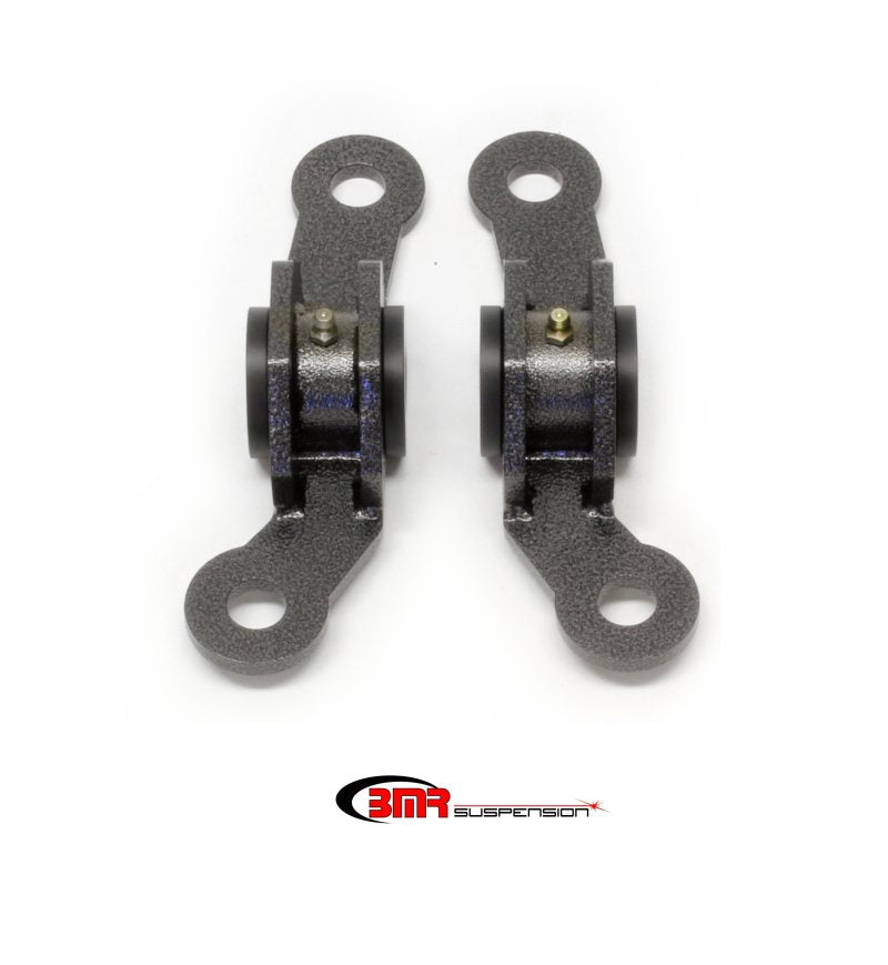 BMR 10-15 5th Gen Camaro Rear Upper Control Arm Bushing Kit (Delrin) - Black Hammertone BMR Suspension Bushing Kits