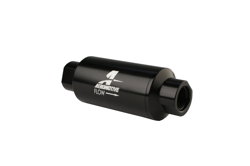 Aeromotive In-Line Filter - AN-10 - Black - 10 Micron Aeromotive Fuel Filters