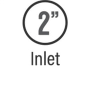 MagnaFlow Muffler Red Pack Series Glasspack 3in Rd 18in Body Length 2in/2in Inlet/Outlet Magnaflow Muffler