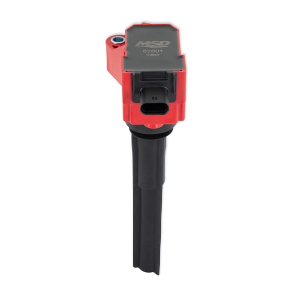 MSD Ignition Coil - Ford EcoBoost - 2.7L / 3.0L V6 - Red - Single 82601 MSD Autoparts