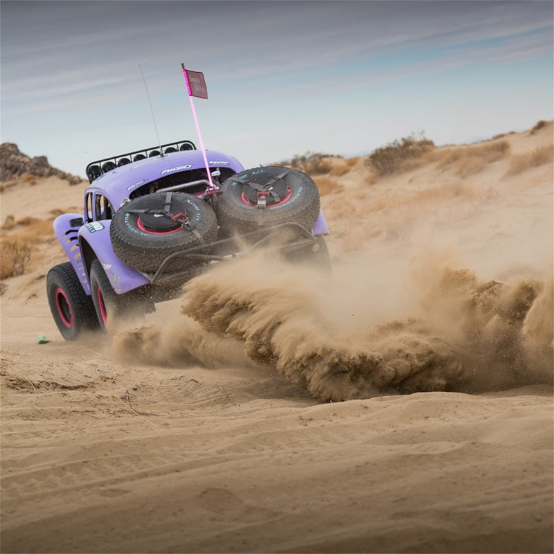 Rigid Industries x SHREDDY 360-Series 4in Lights w/Wt Bcklght (2) + 6 Covers (2 Pink/2 Teal/2 Blk) Rigid Industries Light Bars & Cubes