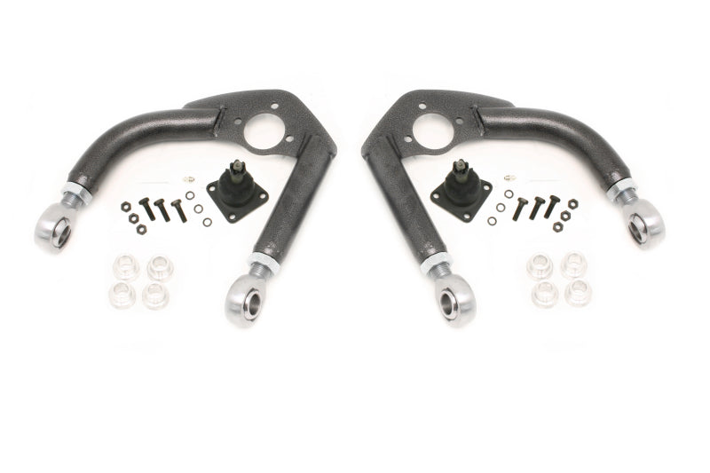 BMR 93-02 F-Body Upper A-Arms w/ Adj. Rod Ends - Black Hammertone BMR Suspension Control Arms