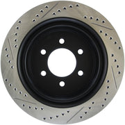 StopTech Slotted & Drilled Sport Brake Rotor Stoptech Brake Rotors - Slot & Drilled