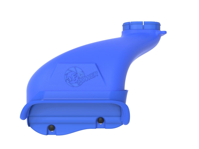 aFe Rapid Induction Dynamic Air Scoop 2021+ Ford F-150V6/V8 - Blue aFe Air Intake Components