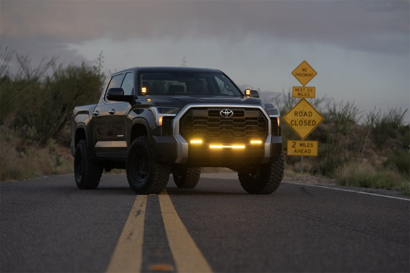 Rigid Industries 360-Series 4in Fog w/ Amber PRO Lens - White (Pair) Rigid Industries Light Bars & Cubes