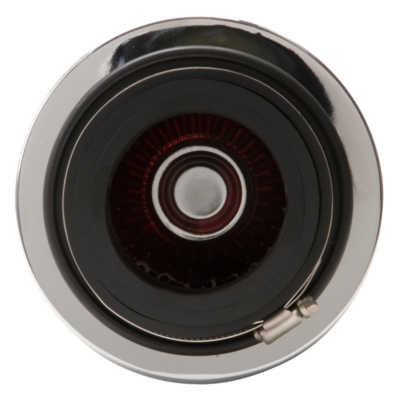 Edelbrock Air Filter Pro-Flo Series Conical 6 7In Tall Red/Chrome Edelbrock Air Filters - Universal Fit