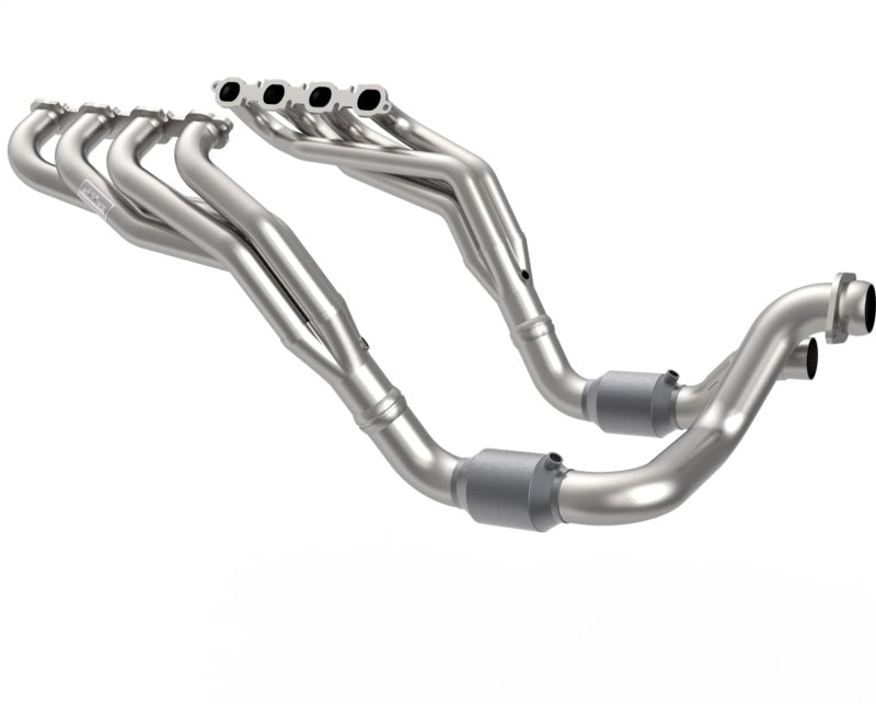 Kooks 20-22 Ford F250 7.3L V8 / Ford F350 7.3L V8 1-7/8in x 3in SS Headers w/ Green Catted Conn Kooks Headers Headers & Manifolds