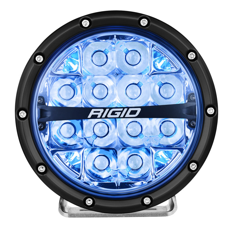 Rigid Industries 360-Series 6in LED Off-Road Spot Beam - RGBW Rigid Industries Light Bars & Cubes