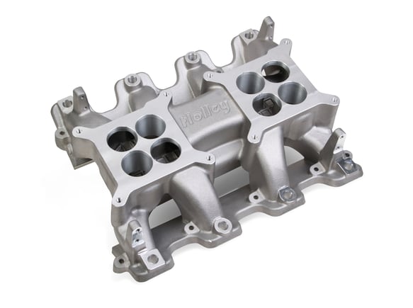 Holley LS EFI Manifold - 2x4 Dual Plane LS3/L92 300-134 HOLLEY EFI Autoparts