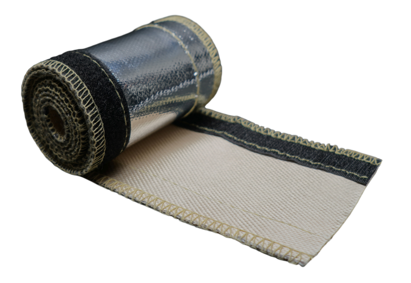 DeatschWerks 3ft Reflective Heat Protection Sleeving for -8 AN Hose DeatschWerks Thermal Sleeves