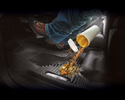 Husky Liners 99-07 Ford F-250 Super Duty Crew Cab X-act Contour Front Floor Liners (Black) Husky Liners Floor Mats - Rubber