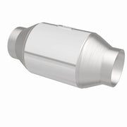 MagnaFlow Premium High Flow Metallic Converter 4in OD - 2.5in In / 2.5in Out Magnaflow Catalytic Converter Universal