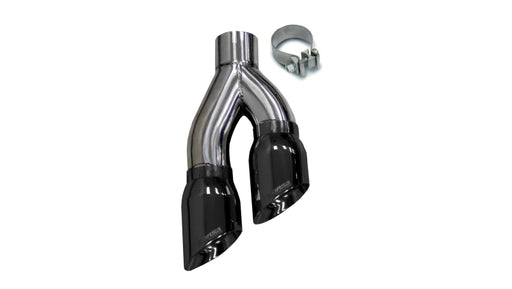Corsa 1999-2006 Universal Stainless Steel Twin 4.0in Black PVD Pro-Series Tip CORSA Performance Tips
