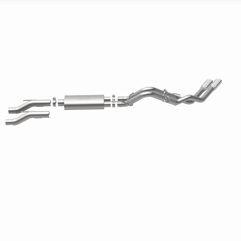 Magnaflow 15-21 Ford F-150 Street Series Cat-Back Performance Exhaust System- SS Polished Rear Exit Magnaflow Catback