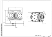 Aeromotive Spur Gear Fuel Pump - 3/8in Hex - 1.55 Gear - Steel Body - 32gpm Aeromotive Fuel Pumps