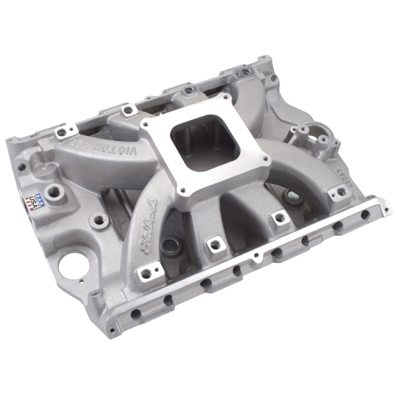 Edelbrock 390-428 Ford FE Victor EFI Manifold 4150 Flange Mounting Edelbrock Intake Manifolds