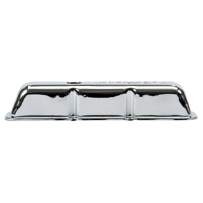 Edelbrock Valve Cover Signature Series Chevrolet 1982-1993 2 8L 60 V6 Chrome Edelbrock Valve Covers