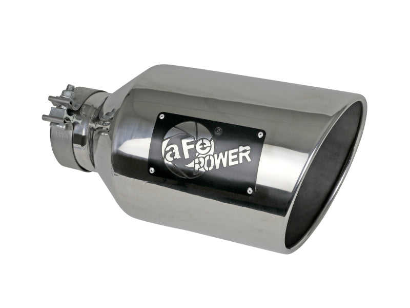 aFe Power MACH Force-Xp 304 Stainless Steel Clamp-on Exhaust Tip - Polished aFe Tips