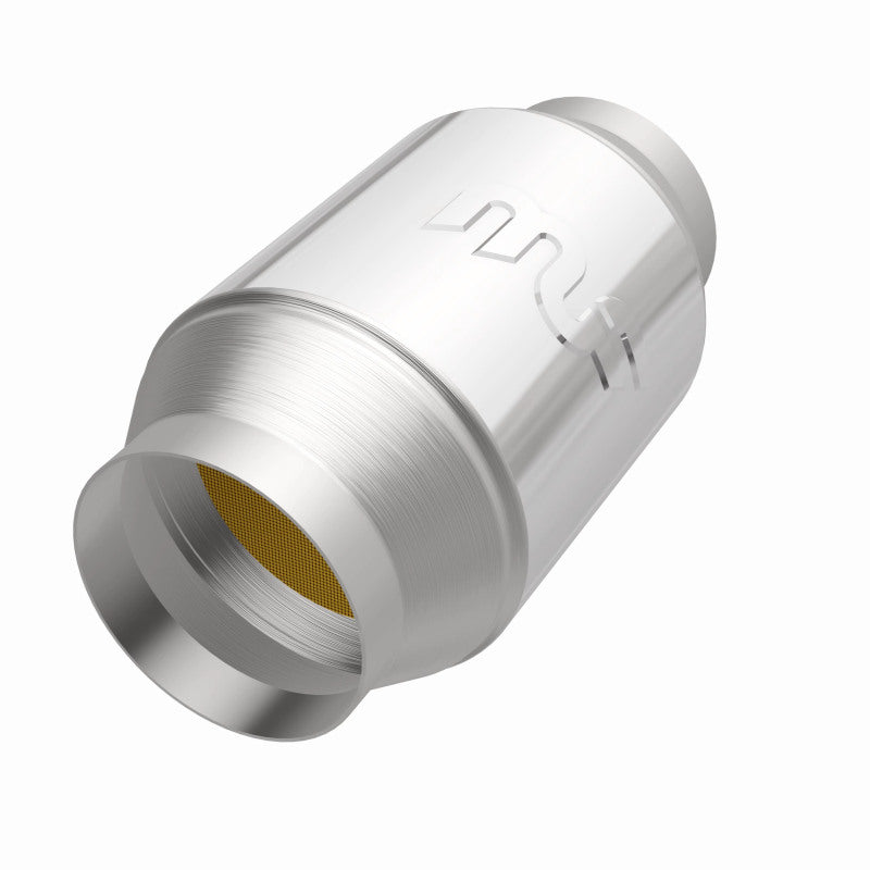 MagnaFlow Premium High Flow Metallic Converter 5in OD - 3.5in In / 3.5in Out Magnaflow Catalytic Converter Universal