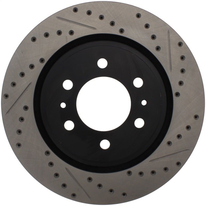 StopTech Slotted & Drilled Sport Brake Rotor Stoptech Brake Rotors - Slot & Drilled
