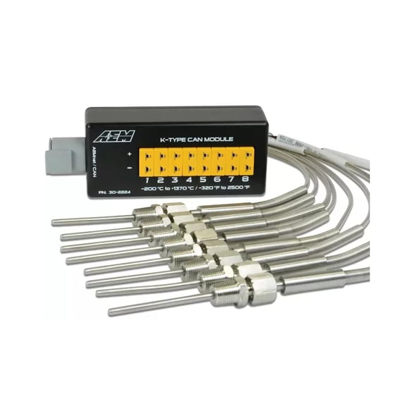 AEM 8 Channel CAN EGT Module 30-2224 AEM Autoparts