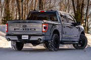MBRP 22-23 Ford F150 T304 5in OD Carbon Fiber Tip Dual Rear Exit 3in Cat Back Exhaust MBRP Catback