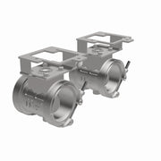 MagnaFlow 2018 Ford Mustang V8-5.0LGAS Exhaust Acc - 2.5in ID/OD - 304SS - Integrated V-Band Flanges Magnaflow Flanges