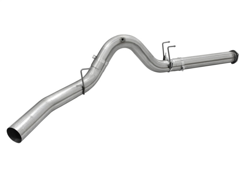 aFe MACHForce XP Exhaust 5in DPF-Back Stainless Steel Exhaust 2015 Ford Turbo Diesel V8 6.7L No Tip aFe Turbo Back