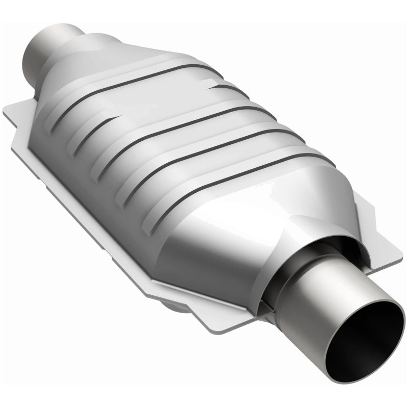 MagnaFlow Univ Cat Conv 3in Inlet/Outlet Center/Center Oval 12in Body L x 7in W x 16in Overall L Magnaflow Catalytic Converter Universal