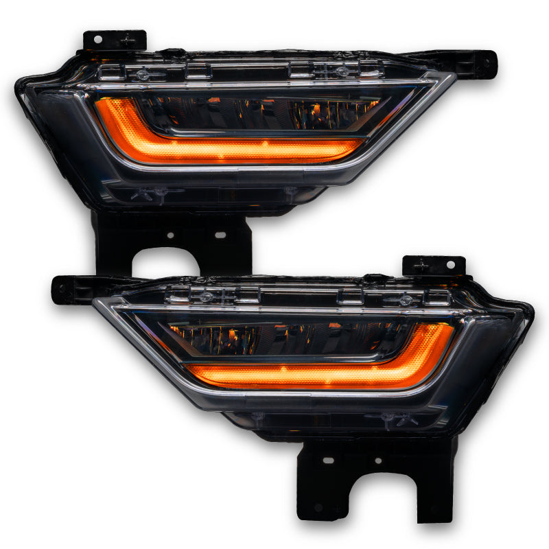 Oracle 21-22 Ford F-150 ColorSHIFT RGB+W Fog Light DRL Upgrade Kit w/ No Controller ORACLE Lighting Headlights
