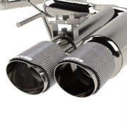 Kooks 18-24 Ford Mustang GT 5.0 3in. Valved Shotgun Cat-Back Exhaust - Carbon Tips Kooks Headers Catback