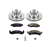 Power Stop 1986 Ford E-150 Front Autospecialty Brake Kit PowerStop Brake Kits - OE