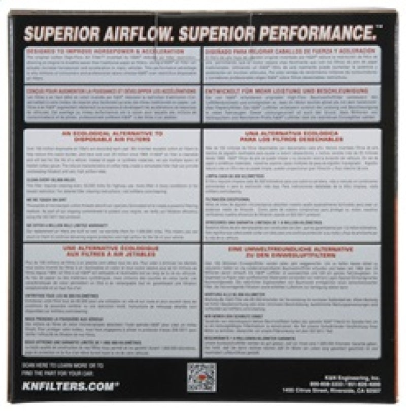 K&N Replacement Air Filter BMW 118I/120I/320I, 2005 K&N Engineering Air Filters - Drop In