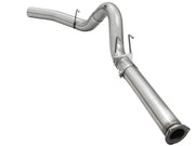aFe MACHForce XP Exhaust 5in DPF-Back Stainless Steel Exhaust 2015 Ford Turbo Diesel V8 6.7L No Tip aFe Turbo Back