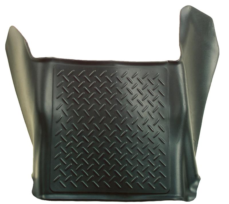 Husky Liners 08-10 Ford SuperDuty Super/Crew Cab WeatherBeater Center Hump Black Floor Liner Husky Liners Floor Mats - Rubber