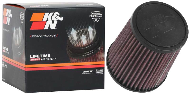 K&N Universal Clamp-On Air Filter 3-15/16in FLG / 5-1/2in B / 4-1/2in T / 6in H K&N Engineering Air Filters - Universal Fit