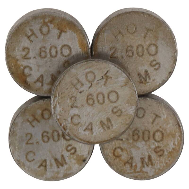 Hot Cams 08-13 Yamaha WR 250 R Dual Sport 250cc 2.60mm Shim Kit - 5 Pack