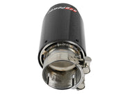 aFe MACH Force-Xp Universal Exhaust Tip 2-1/2 IN Inlet x 3-1/2 IN Outlet X 7 IN L aFe Tips