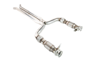 Kooks 2015+ Ford Mustang GT350 5.2L 3in x 2-3/4in Cat SS X-Pipe Kooks HDR Req Kooks Headers X Pipes
