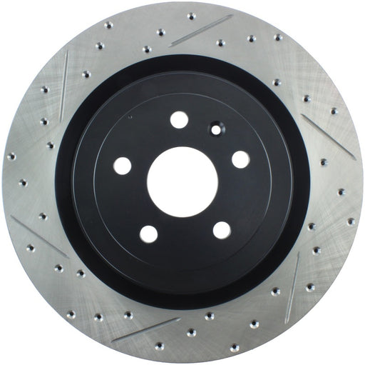 StopTech Slotted & Drilled Sport Brake Rotor Stoptech Brake Rotors - Slot & Drilled