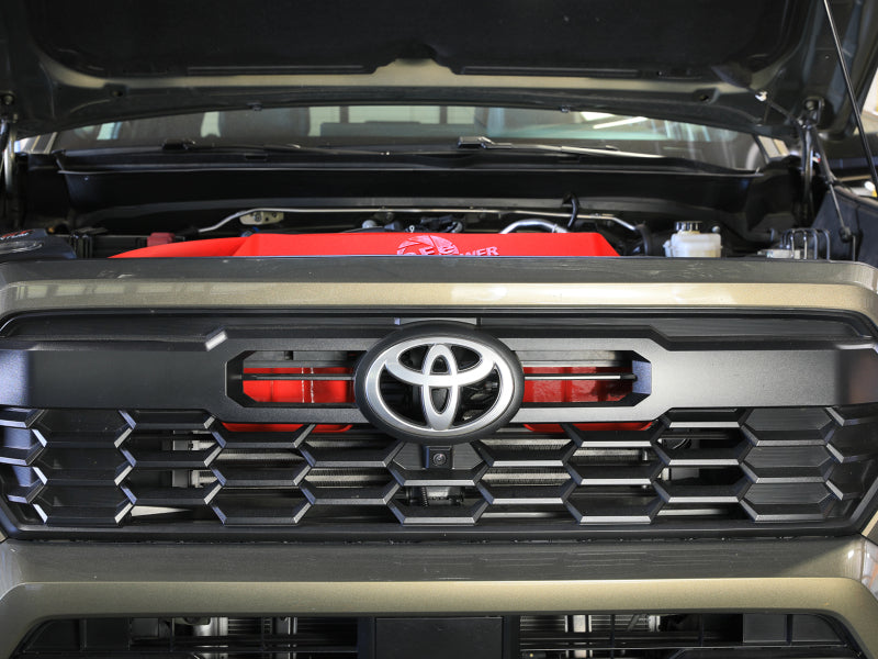 aFe POWER Red Edition Dynamic Air Scoop XL for Intake Kits 50-70119D and 50-70119R aFe Air Intake Components