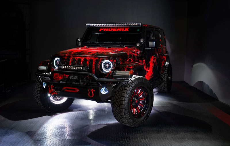Oracle LED Illuminated Wheel Rings - ColorSHIFT No Remote - ColorSHIFT No Remote ORACLE Lighting Light Strip LED