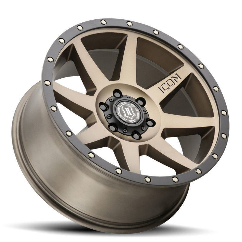 ICON Rebound 20x9 6x135 16mm Offset 5.625in BS Bronze Wheel ICON Wheels - Cast