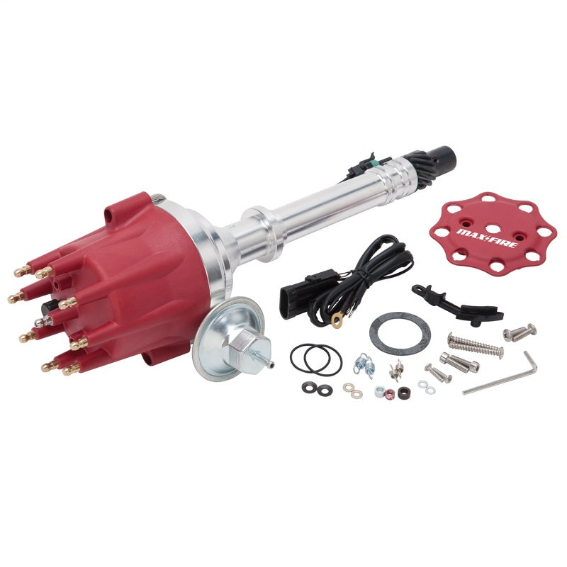 Edelbrock Max-Fire Distributor Chevy 262-502 V8 w/ Fixed Collar (excl Tall Deck Blocks and 348/409) Edelbrock Distributors