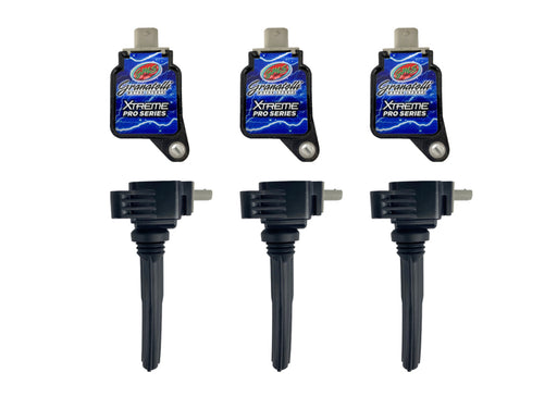 Granatelli 17-18 Ford EcoBoost 3.5TT Hi-Perf Coil-On-Plug Wire Conn Kit w/Coil Packs (65K Volts) Granatelli Motor Sports Spark Plug Wire Sets
