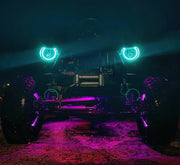Oracle 7in High Powered LED Headlights - Black Bezel - Dynamic - Dynamic ORACLE Lighting Headlights
