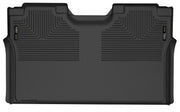 Husky Liners 15-23 Ford F-150 SuperCrew Cab WeatherBeater Black 2nd Seat Floor Liner Husky Liners Floor Mats - Rubber