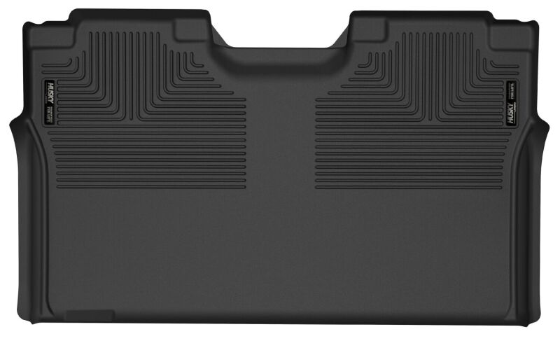 Husky Liners 15-17 Ford F-150 SuperCrew X-Act Contour Black 2nd Seat Floor Liners (Full Coverage) Husky Liners Floor Mats - Rubber