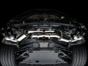 AWE Tuning 2020 Chevrolet Corvette (C8) Touring Edition Exhaust - Quad Diamond Black Tips AWE Tuning Catback